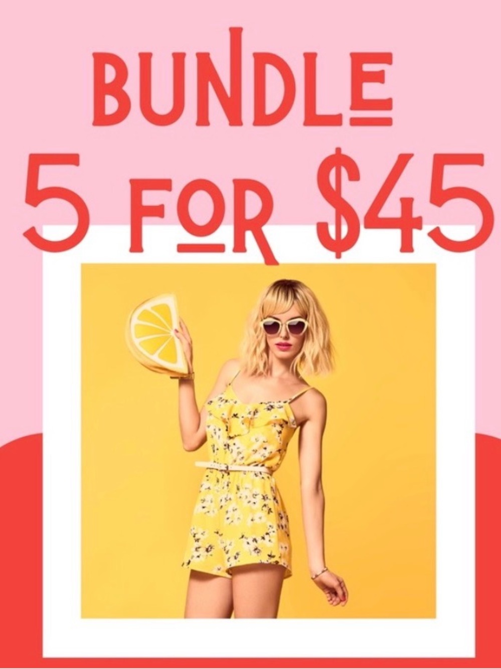 Bundle 5 rings for $45.